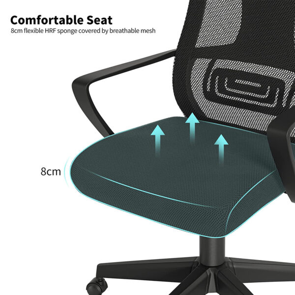 High back breathable office chair 5