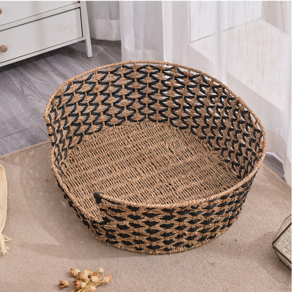 Dog Basket in Brown 3