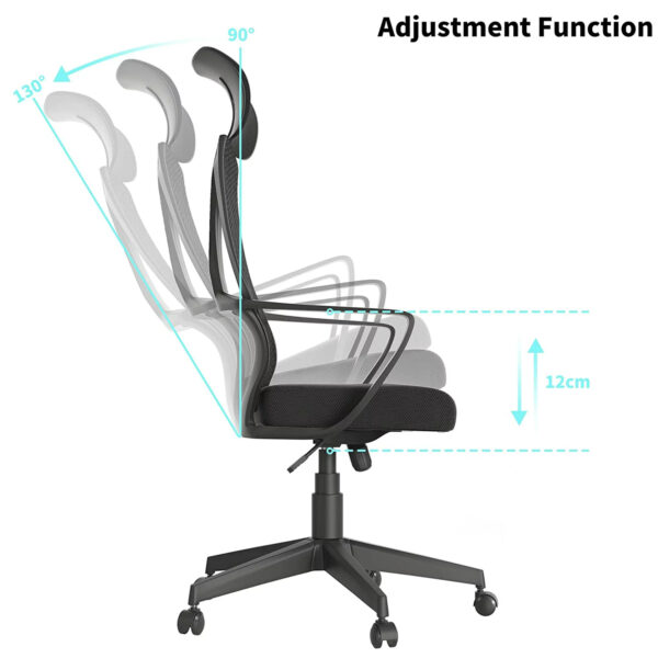 High back breathable office chair