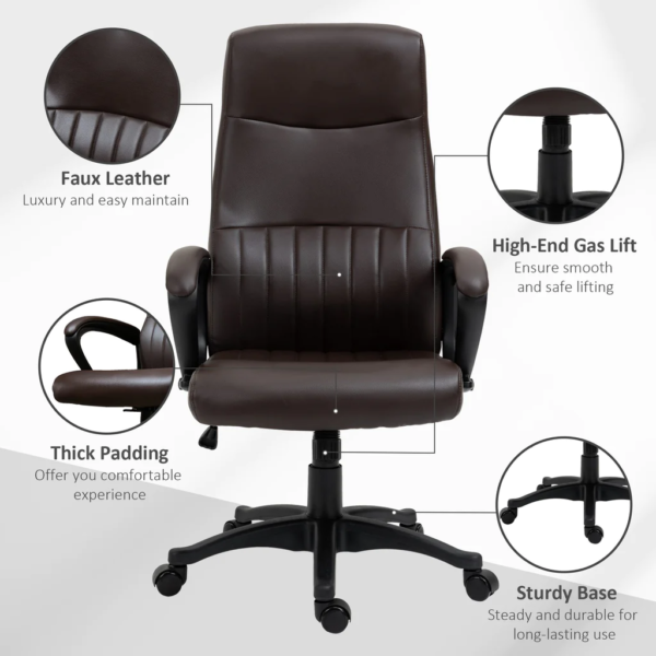 Executive Home Office Chair -Brown 4