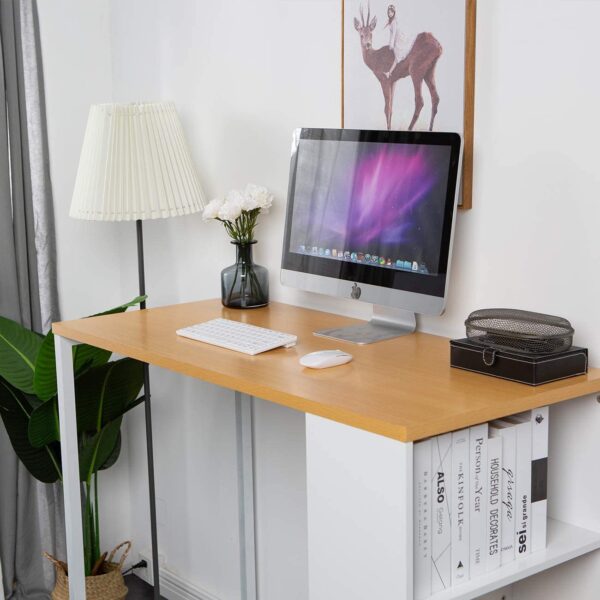 Three-layer office desk storage table 9